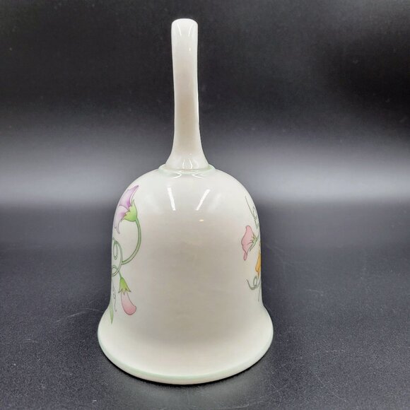 Vintage Sadler England Bell Sweet Pea Flower Porcelain Retro Floral Flowers Read - Picture 6 of 11